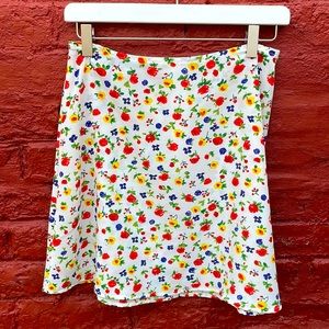 Vintage floral skirt (just for wraps brand)